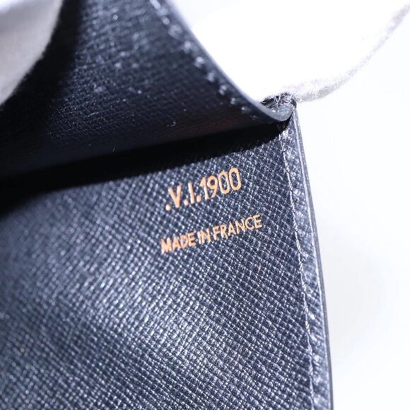 LOUIS VUITTON Epi Art Deco Clutch Bag Black M52632 LV Auth 88337 - Picture 13 of 16